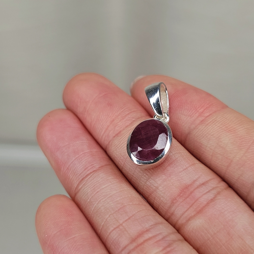 Real Ruby Pendant - Picture 5 of 5